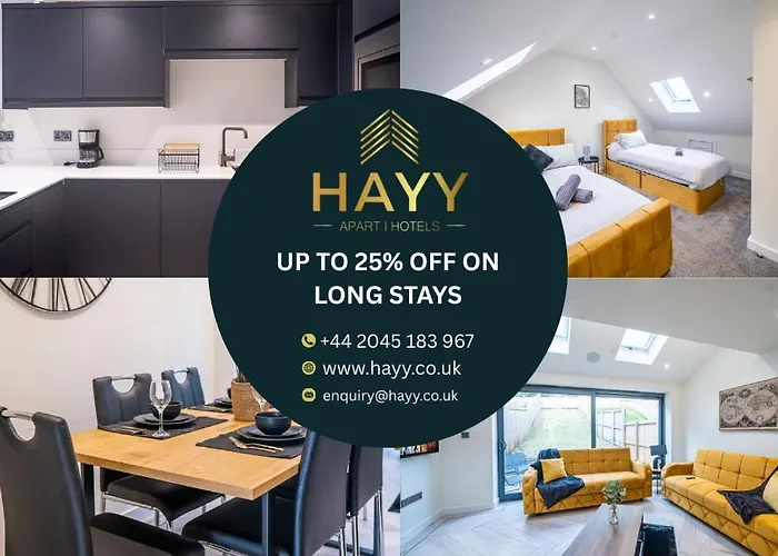 アパート Hayy Collection Townhouse Living At Cliff Oaks リーズ